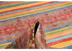 Tappeto Samarkand Geometrico Rosso Ruggine Multicolore 269x368 Cm