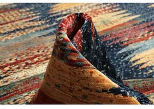 Tappeto Mosaic Geometrico Blu Scuro Multicolore 250x298 Cm