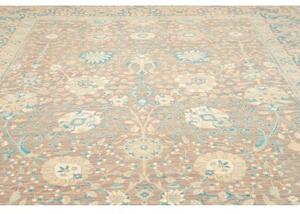 Tappeto Zigler Extra Fine Floreale Tortora Azzurro 299x429 Cm