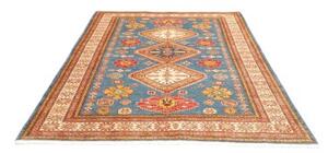 Tappeto Kazak Fine Geometrico Blu Rosso 175x226 Cm