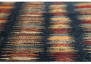 Tappeto Mosaic Geometrico Blu Scuro Multicolore 250x298 Cm