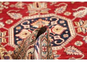 Tappeto Kazak Fine Stilizzato Rosso Avorio 170x243 Cm