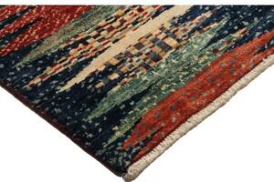 Tappeto Mosaic Geometrico Blu Scuro Multicolore 250x298 Cm