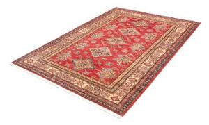 Tappeto Kazak Fine Stilizzato Rosso Beige 149x204 Cm