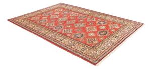 Tappeto Kazak Fine Geometrico Rosso Blu 172x242 Cm