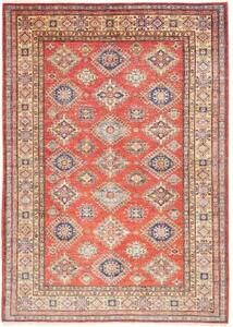 Tappeto Kazak Fine Geometrico Rosso Blu 172x242 Cm
