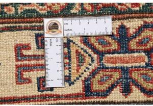 Tappeto Kazak Fine Stilizzato Rosso Beige 149x204 Cm