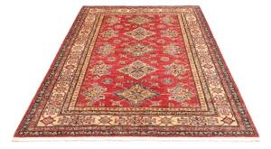 Tappeto Kazak Fine Stilizzato Rosso Beige 149x204 Cm