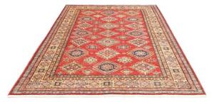 Tappeto Kazak Fine Geometrico Rosso Blu 172x242 Cm