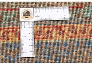Tappeto Kairo Geometrico Blu Rosso Mattone 125x183 Cm