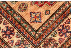 Tappeto Kazak Fine Medaglione Beige Blu 95x148 Cm