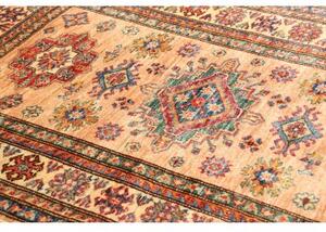 Tappeto Kazak Fine Medaglione Beige Blu 95x148 Cm