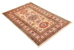 Tappeto Kazak Fine Medaglione Beige Blu 95x148 Cm