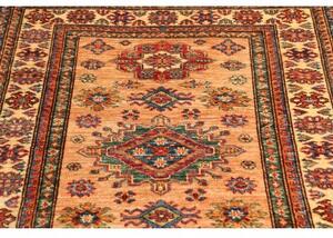 Tappeto Kazak Fine Medaglione Beige Blu 95x148 Cm