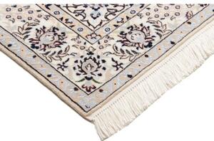 Tappeto Nain 6la Medaglione Floreale Blu Notte Avorio 120x195 Cm