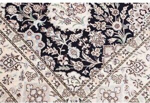 Tappeto Nain 6la Floreale Blu Scuro Avorio 153x232 Cm