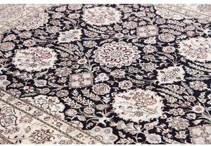 Tappeto Nain 6la Floreale Blu Scuro Avorio 153x232 Cm