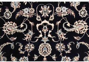 Tappeto Nain 6la Floreale Blu Notte Avorio 161x248 Cm