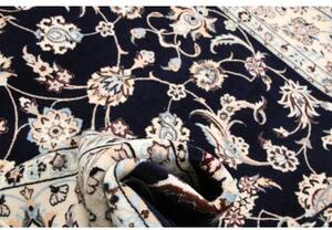 Tappeto Nain 6la Floreale Blu Notte Avorio 161x248 Cm
