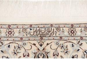 Tappeto Nain 6la Medaglione Floreale Rosso Avorio 155x240 Cm