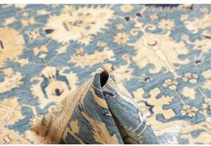 Tappeto Kazak Fine Stilizzato Blu Beige 267x367 Cm