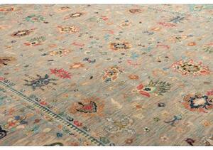 Tappeto Zigler Fine Floreale Grigio Beige 275x369 Cm