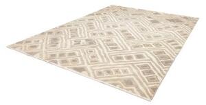 Tappeto African Design Geometrico Avorio Grigio Tortora 237x313 Cm