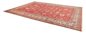 Tappeto Kazak Fine Stilizzato Rosso Avorio 296x406 Cm