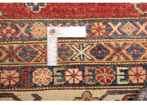 Tappeto Kazak Fine Stilizzato Rosso Avorio 296x406 Cm