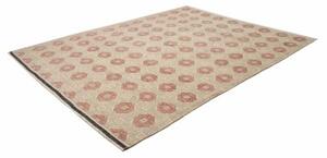 Tappeto African Design Stilizzato Beige Rosa Antico 235x310 Cm