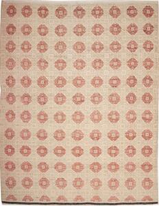 Tappeto African Design Stilizzato Beige Rosa Antico 235x310 Cm