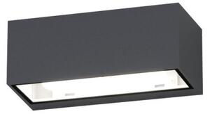 Applique moderno top light spa ag gx53 led ip54 alluminio vetro biemissione - Top Light
