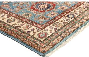 Tappeto Kazak Fine Stilizzato Azzurro Beige 99x152 Cm
