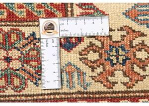 Tappeto Kazak Fine Stilizzato Blu Avorio 103x148 Cm