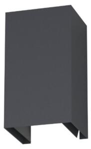 Applique moderno top light spa plus ap gx53 led ip54 alluminio vetro biemissione - Top Light