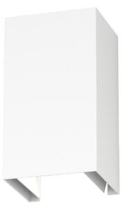 Applique moderno top light spa plus ap gx53 led ip54 alluminio vetro biemissione - Top Light