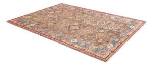 Tappeto Kazak Fine Geometrico Beige Blu 168x237 Cm