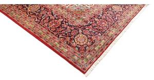 Tappeto Ardakan Medaglione Floreale Rosso Blu Scuro 290x397 Cm