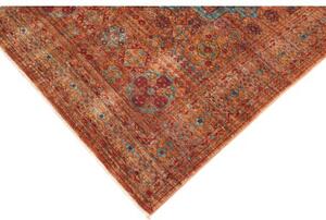 Tappeto Kairo Stilizzato Ruggine Azzurro 126x172 Cm