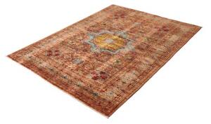 Tappeto Kairo Stilizzato Ruggine Azzurro 126x172 Cm