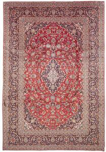 Tappeto Ardakan Medaglione Floreale Rosso Blu Scuro 254x378 Cm