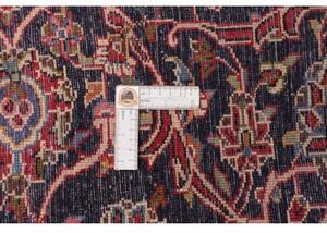 Tappeto Ardakan Medaglione Floreale Rosso Blu Scuro 290x397 Cm