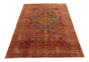 Tappeto Kairo Stilizzato Ruggine Azzurro 126x172 Cm