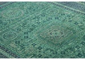 Tappeto Kairo Geometrico Verde Petrolio Blu 123x190 Cm
