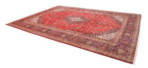 Tappeto Ardakan Medaglione Floreale Rosso Blu Scuro 290x397 Cm