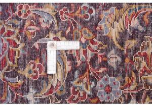 Tappeto Ardakan Medaglione Floreale Rosso Blu Scuro 246x349 Cm