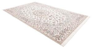 Tappeto Nain 9la Medaglione Floreale Avorio Blu 208x318 Cm