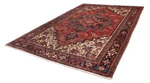 Tappeto Gorawan Stilizzato Rosso Scuro Blu Scuro 240x330 Cm