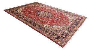 Tappeto Tabriz Stilizzato Rosso Avorio 200x300 Cm
