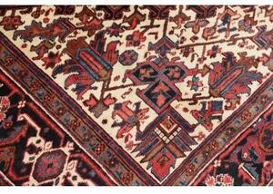 Tappeto Gorawan Stilizzato Rosso Scuro Blu Scuro 240x330 Cm